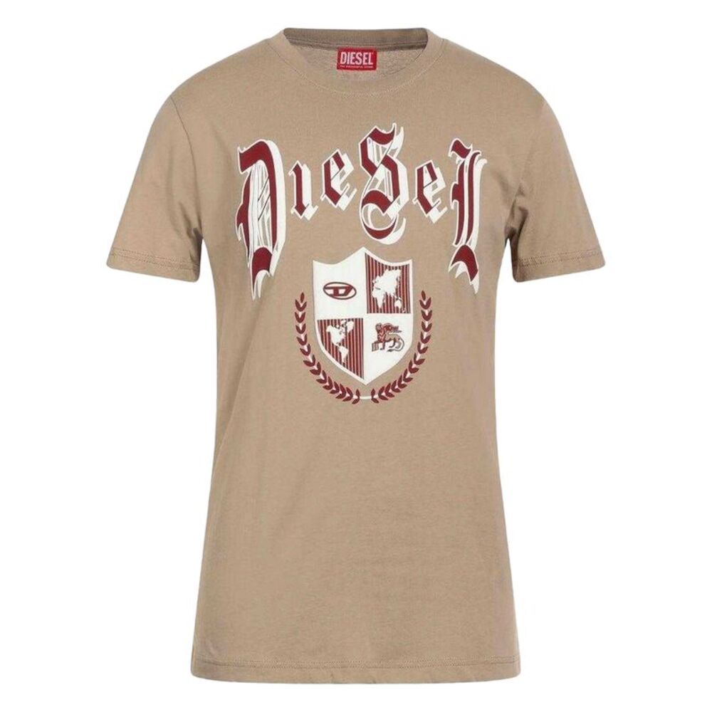 Diesel Unisex Adult Medieval  T-Shirt / Beige